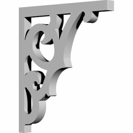 Ekena Millwork 7/8"W x 11"D x 12"H Swansea Bracket BKT11X11X00SW